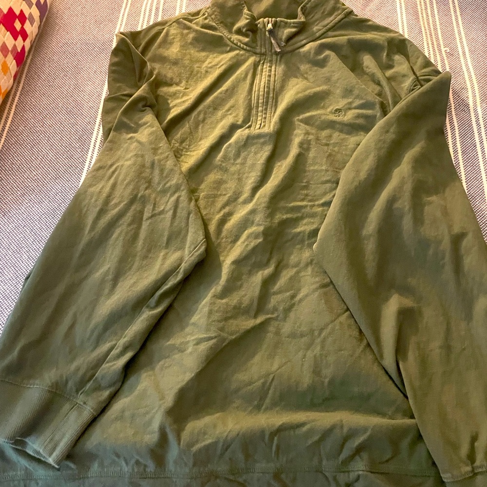 Men's iz of half zip shirt
